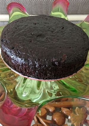 A picture of Bottle gourd chocolate eggless cake(ghiya cake).
