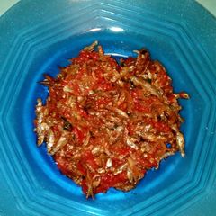 A picture of Wet fry Omena.