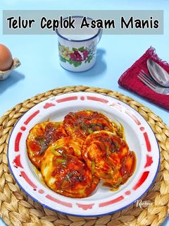 Foto resep Telur Ceplok Asam Manis