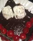 Oreo biscuits bread cake(no fire)