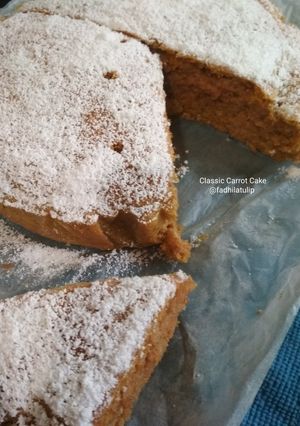 Foto resep Classic Carrot Cake (Gluten-free)