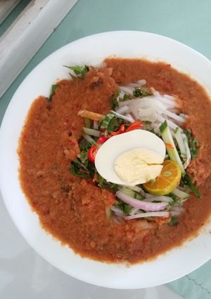 Gambar Laksa Utara Cik Rose