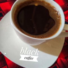 A picture of Black coffee.