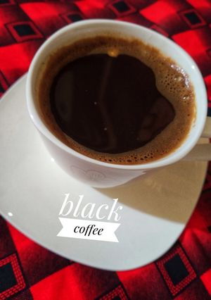 A picture of Black coffee.