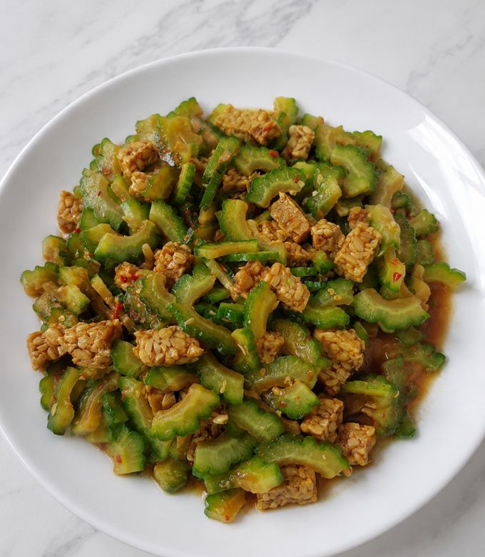 Foto resep Tumis Pare Tempe