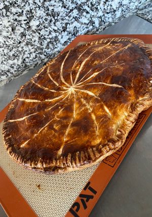 Une photo de Galette façon chausson aux pommes
