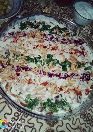 صورة لوصفة فتة مكدوس