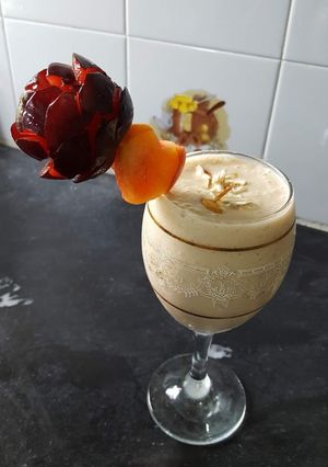 A picture of Peach Plum Smoothie 🍑.