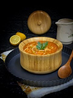 صورة لوصفة شوربة الفاصوليا الخضراء بالطماطم