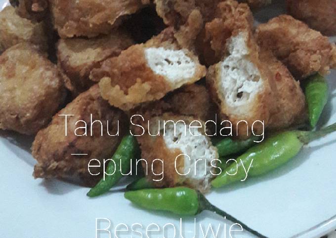 Resep Tahu Sumedang Tepung Crispy Oleh Resepuwie Cookpad