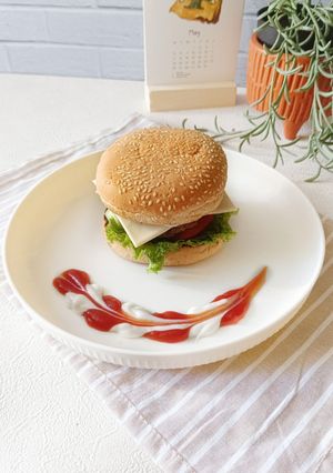 Foto resep Beef Patty Burger Homemade