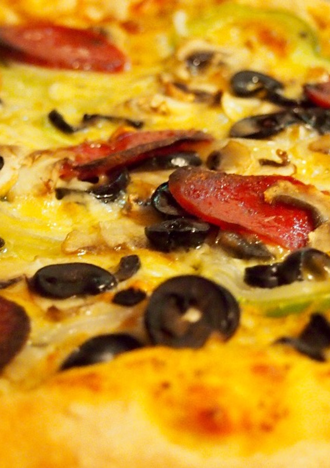 Una foto de Pizza casera