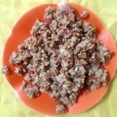 A picture of Egg bhurji.