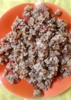 A picture of Egg bhurji.