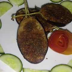 A picture of Tawa baigun fry.