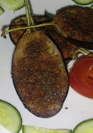 A picture of Tawa baigun fry.