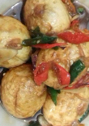 Foto resep Oseng telur saus tiram