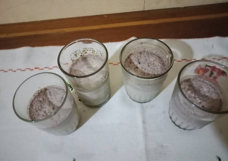 Recipe: Delicious Milkshake Oreo