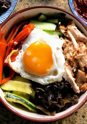 A picture of Bibimbap #WYH.