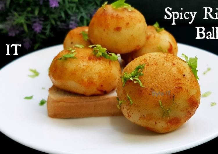 Recipe of Award-winning Spicy rice balls