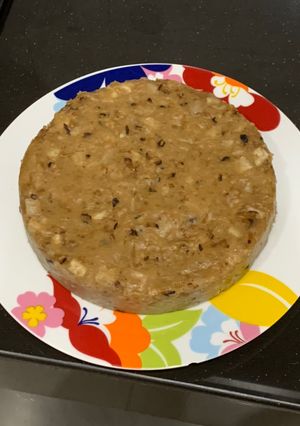Foto resep Steamed Savoury Yam Cake