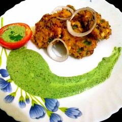 A picture of Chanadal fritters.