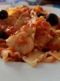 Reginette al sugo di baccala'
