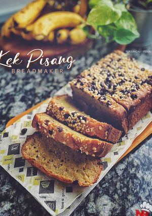 Gambar Kek Pisang Breadmaker