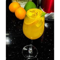 A picture of Immunity Booster Quarantining Recipe Ginger Orange Elixir.