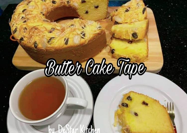 Rahasia Bikin Butter Cake Tape, Menggugah Selera