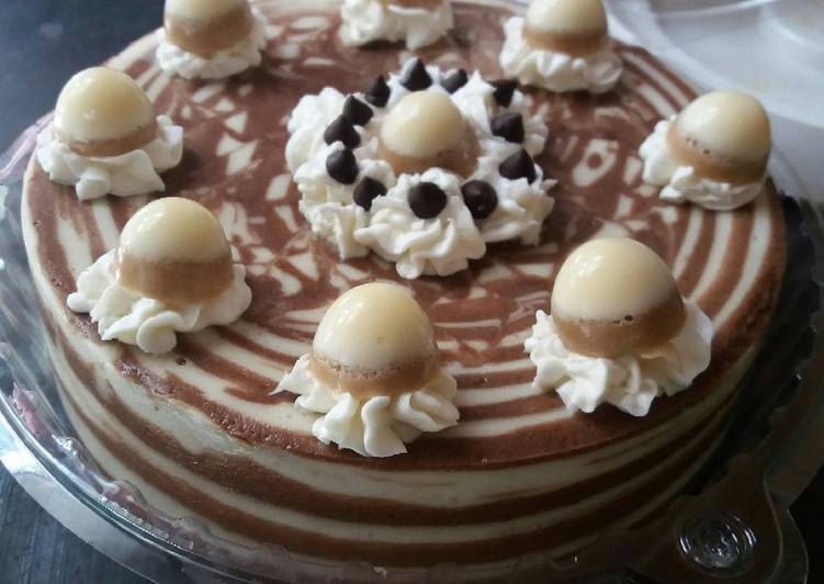 Puding Zebra rasa Kopi