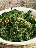 Morogo (spinach pastries)(Botswana)
