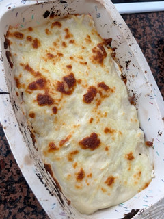 Una foto de Lasaña de carne y verduras