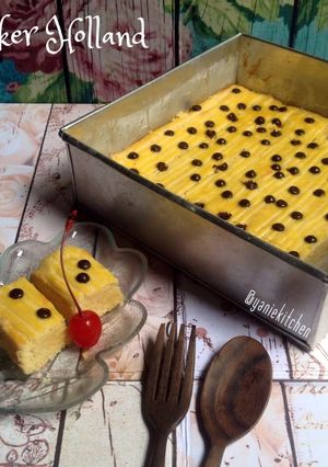 Foto resep Hollandsche Boterkoek (Lekker Holland)