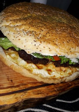 Una foto de Hamburguesa XXL