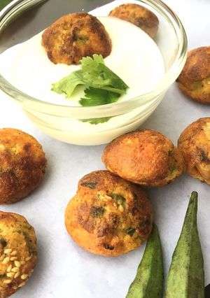 A picture of Cornmeal Okra Balls.