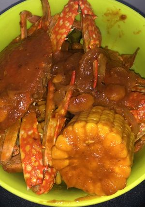 Foto resep Kepiting saus padang sederhana