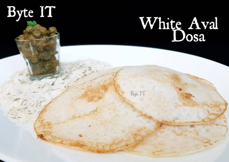 Recipe of Speedy White aval dosa