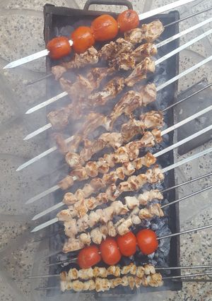 عکسی از دستور جوجه با طعم گوشت