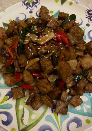 Foto resep Tumis Tempe Trio Cabe