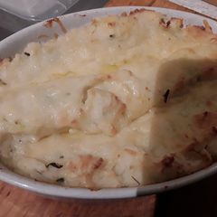 A picture of Sig's Onion, Cheese and Potato Mash.