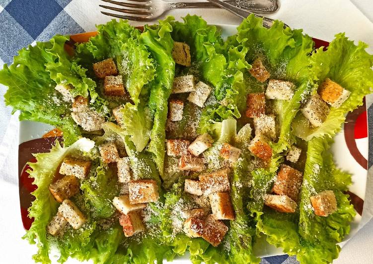 Cesar salad, ensalada cesar tradicional
