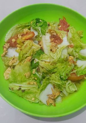 Foto resep Orek sawi putih