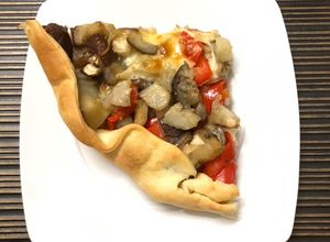 Foto di Torta salata con Caponata