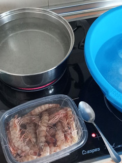 Una foto de Langostinos cocidos