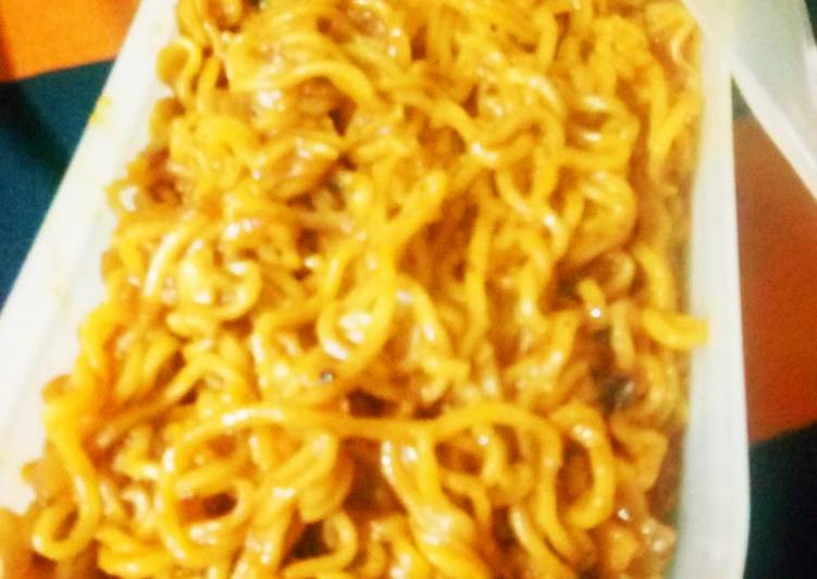 Easiest Way to Prepare Homemade Masala maggi
