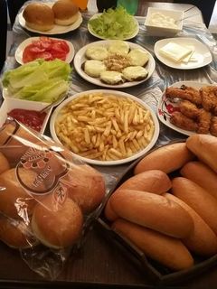 صورة لوصفة ساندويش برغر وزنجر