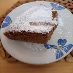 A picture of Eggless Chocolate Cake.