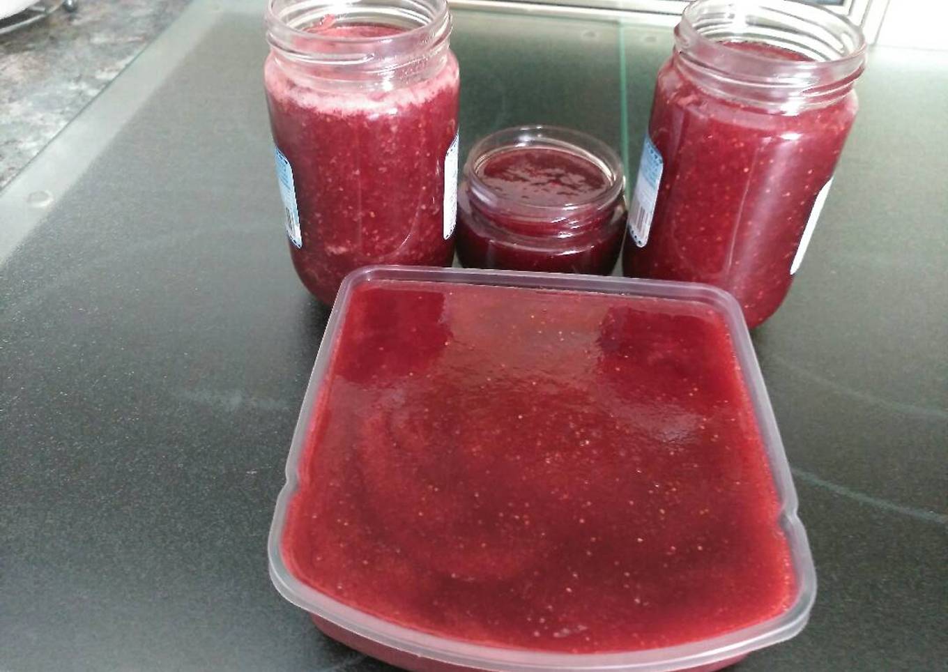 Mermelada de fresas. En thermomix