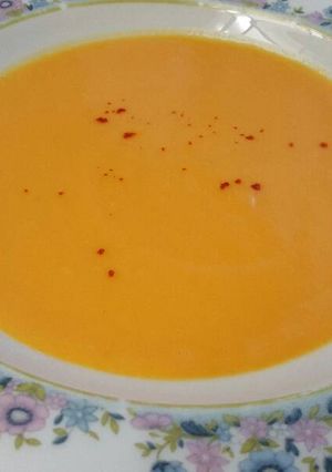Foto principal de Crema de calabaza al pimentón